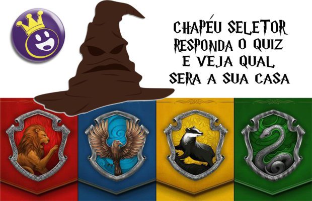 Qual seria sua casa de Hogwarts?