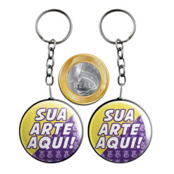 Chaveiros Dupla Face Personalizados Atacado