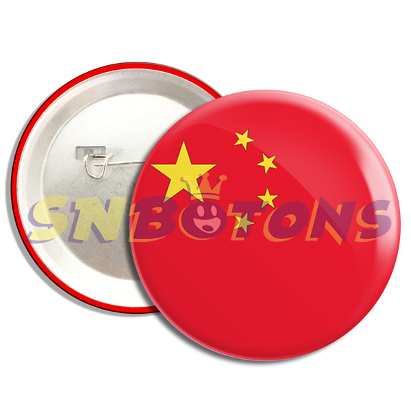 BA0014 SN BOTONS BOTTONS BANDEIRA DA China