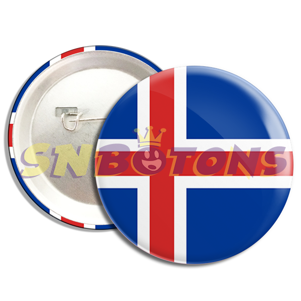 BA0029 SN BOTONS BOTTONS BANDEIRA DA Isladia