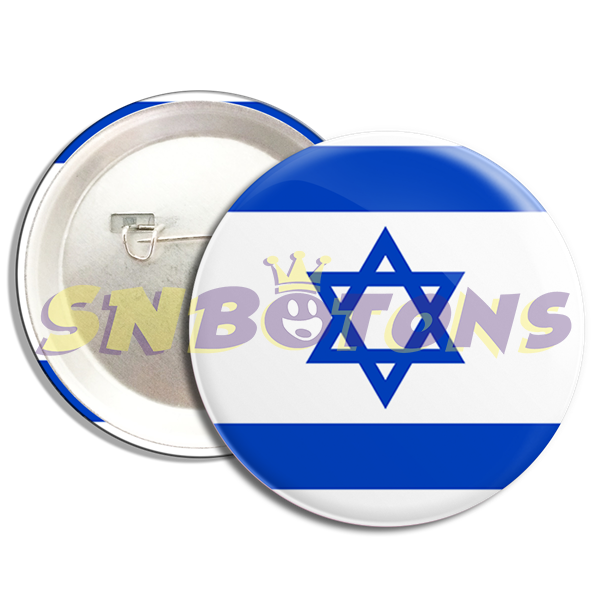 BA0030 SN BOTONS BOTTONS BANDEIRA DA Israel