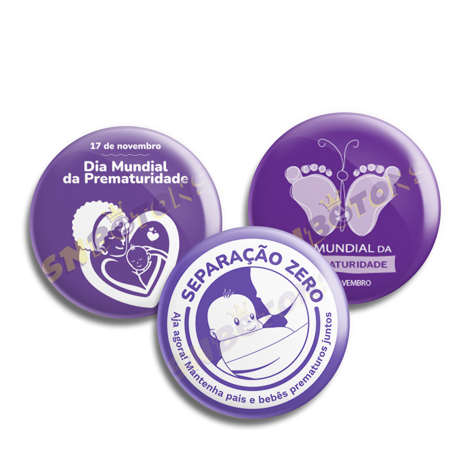 SN BOTONS BOTTONS PERSONALIZADOS Campanhas ConscientizaCAo e Socioeducativas 11 NOVEMBRO ROXO