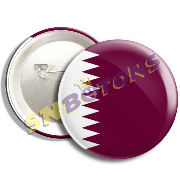 BA0062 SN BOTONS BOTTONS COPA DO MUNDO BANDEIRA DO QATAR