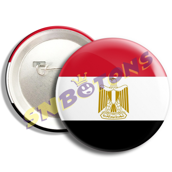BA0078 SN BOTONS BOTTONS COPA DO MUNDO BANDEIRA DO Egito